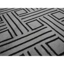 Ver imagem 3 de Tapete para Sala Herat Adana Geométrico Cinza 1,50x2,00M - Kriar Tapetes