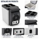 Ver imagem 5 de Mini Geladeira Refrigerador e Aquecedor 6 Litros Automotiva para Carro e Barco Profissional 12V