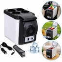 Ver imagem 1 de Mini Geladeira Refrigerador e Aquecedor 6 Litros Automotiva para Carro e Barco Profissional 12V