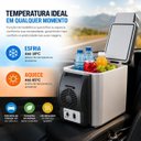 Ver imagem 3 de Mini Geladeira Refrigerador e Aquecedor 6 Litros Automotiva para Carro e Barco Profissional 12V
