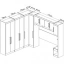 Ver imagem 7 de Guarda-Roupa Casal 7 Portas Módena Iv Demóbile