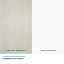 Ver imagem 3 de Guarda Roupa 9 Portas E 6 Gavetas Legno Crema Com Branco