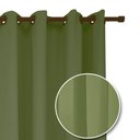 Ver imagem 1 de Cortina para Sala Quarto Roma 300x220 Admirare Cor Verde