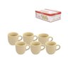 Xícara para Chá de Cerâmica Medina Amarela 180ml – 6 Peças - 4