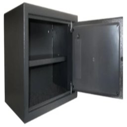 COFRE ELETRONICO DIGITAL DISPLAY LCD EM AÇO COM BANDEJA CHAVE RESERVA CHUMBADORES E SUPORTE DE PARED - 3