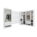 Ver imagem 4 de Guarda-Roupa Casal com Cabeceira 8 Peças Modena VII Demóbile