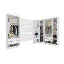 Ver imagem 3 de Guarda-Roupa Casal com Cabeceira 8 Peças Modena VII Demóbile