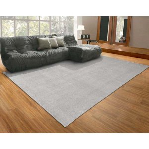 Tapete para Sala Relex N Prata 2,00x3,00M - Kriar Tapetes