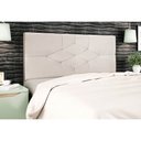 Ver imagem 2 de Cabeceira Camboriú Para Cama Box Queen 164 cm Suede - SSX Multicoisas - Bege
