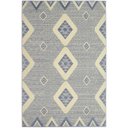 Ver imagem 2 de Tapete para Sala Supreme Lyre 03-28 Azul Claro 1,00x1,50M - Kriar Tapetes