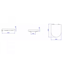 Assento Deca Termofixo com Easy Clean e Slow Close Vogue Plus Branco - Ap.516.17 - 3