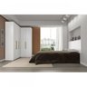 Guarda-Roupa Modulado Casal com Cabeceira 4 Portas 4 Gavetas Módena Xi Demóbile - 2