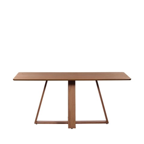 Mesa de Jantar Retangular para 6 Lugares Avena 160 Cm - Canella