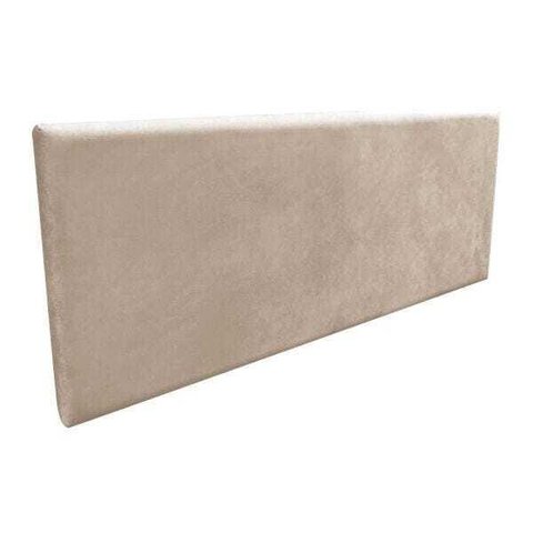 Cabeceira Painel Clean Cama Box Queen 160 Cm Suede - D'Rossi - Bege