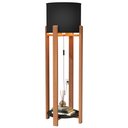 Ver imagem 2 de Luminária Abajur Austria com Mesinha Sala Leitura Quarto:preto