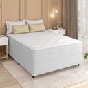 Ver imagem 4 de Cama Box Queen + Colchão Molas Ensacadas Don Confort Europillow 158x198x74cm