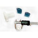 Ver imagem 2 de Peças Para Persiana/Cortina Rolô 1 Kit 38Mm C/Corrente - Peças Cortina Rolô