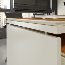 Mesa para Escritório com Tampo Duplo Oslo - 8