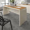 Ver imagem 2 de Mesa para Escritório com Tampo Duplo Oslo