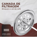 Ver imagem 3 de Cafeteira Prensa Francesa Café Expresso Leite Cremoso 750ml