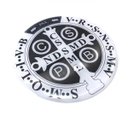 Ver imagem 5 de Adesivo Medalha de São Bento Branco e Preto Resinado Pequeno
