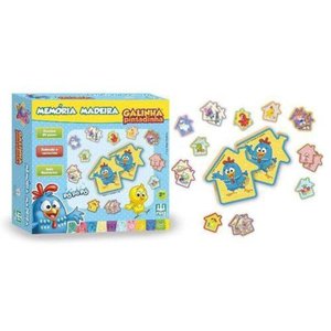 Jogo da Memória Galinha Pintadinha 24 Pçs 0710 - Nig