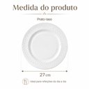 Ver imagem 4 de Jogo 6 Pratos Rasos Hauskraft Divine 27cm Opaline Branco