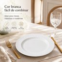 Ver imagem 6 de Jogo 6 Pratos Rasos Hauskraft Divine 27cm Opaline Branco