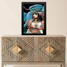 Quadro Arquétipo Cleópatra Poderosa 24x18cm:moldura Branca - 1
