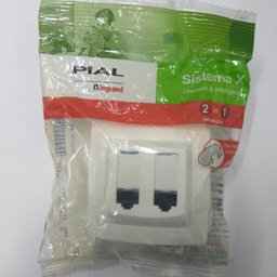 Tomada Sistema X com 2x RJ45 CAT 5E 8 Fios 675038 Pial - 2