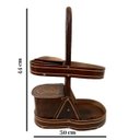 Ver imagem 2 de Kit Chimarrão Mateira de Madeira e Couro e Cuia de Madeira