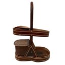 Ver imagem 4 de Kit Chimarrão Mateira de Madeira e Couro e Cuia de Madeira