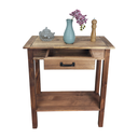 Ver imagem 1 de Aparador Buffet Organizador Vintage Retro Madeira Maciça 73 Cm Multiuso Sala Mesa Multiuso Cozinha