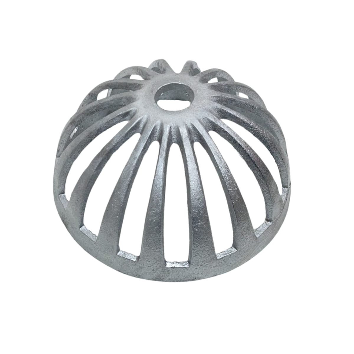 Ralo Abacaxi Alumínio Fundido 15cm Redondo para Calhas - 1