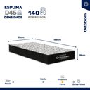 Ver imagem 4 de Cama Box com Colchão de Espuma D45 Ortobom Airtech 150 Solteiro 88cm