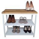 Ver imagem 1 de Sapateira Banco Strassis Design Sd-5003-60 Branco