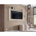 Ver imagem 3 de Painel Safira para Tv até 50 Polegadas Design Moderno e Prateleira Versátil - 3 Cores:off White