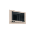 Ver imagem 2 de Painel Safira para Tv até 50 Polegadas Design Moderno e Prateleira Versátil - 3 Cores:off White