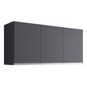 Ver imagem 1 de Armário Módulo Aéreo Andreia 120cm 3 Portas - Ajl Móveis