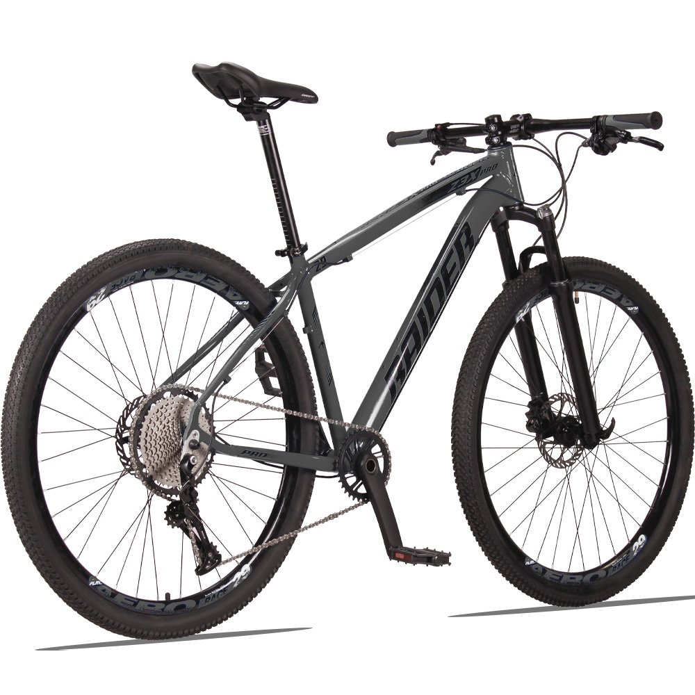 Bicicleta Aro 29 Raider Z3X Pro 12v Câmbio Absolute Freio Hidráulico Suspensão com Trava Grafite e P - 4