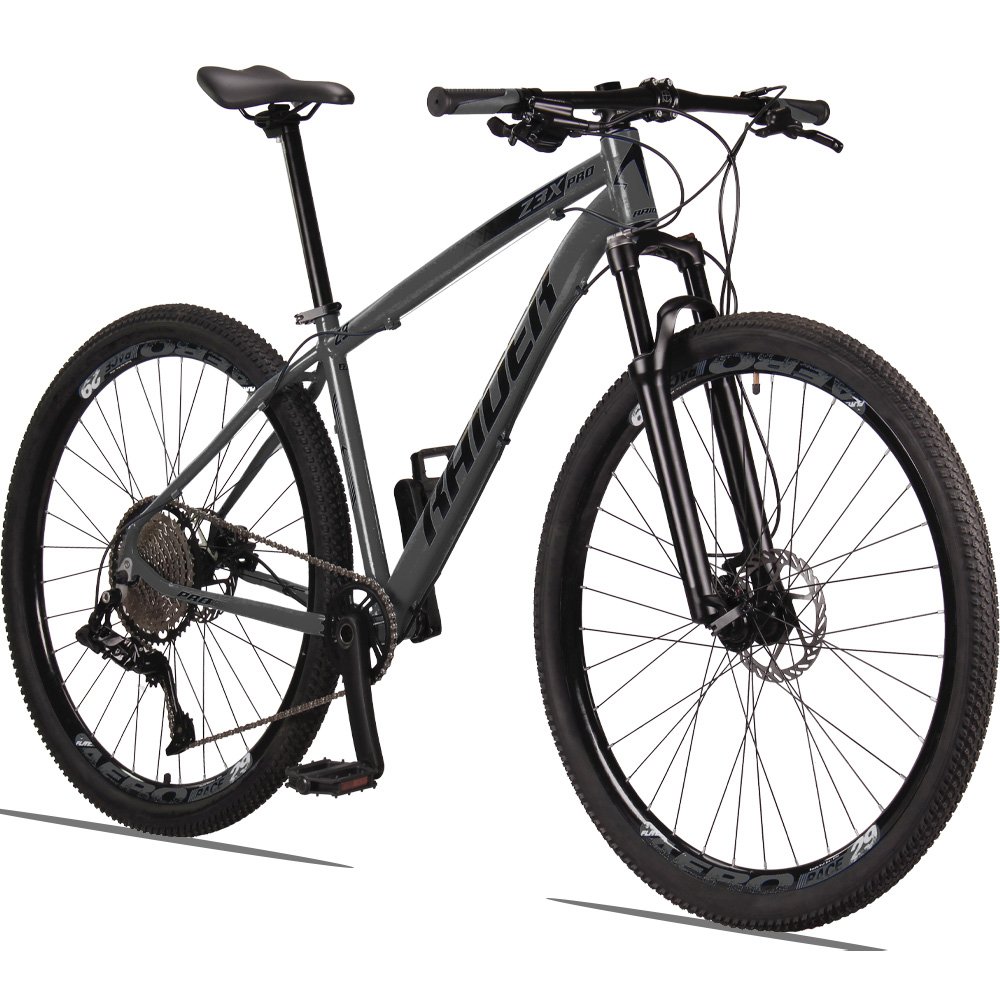 Bicicleta Aro 29 Raider Z3X Pro 12v Câmbio Absolute Freio Hidráulico Suspensão com Trava Grafite e P - 6