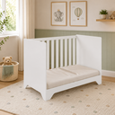 Ver imagem 2 de Berço Peroba Popy Retrô Americano Branco Mini Cama Infantil