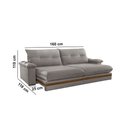 Ver imagem 6 de Sofá Avalon 02 Módulos de 80cm Br25cm Meu Sofá Online