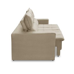 Sofá Retrátil e Reclinável 3 Lugares 1,90m com Molas Emily Suede Adonai Estofados - 6 Sofá Retrátil e Reclinável 3 Lugares 1,90m com Molas Emily Suede Adonai Estofados - 6