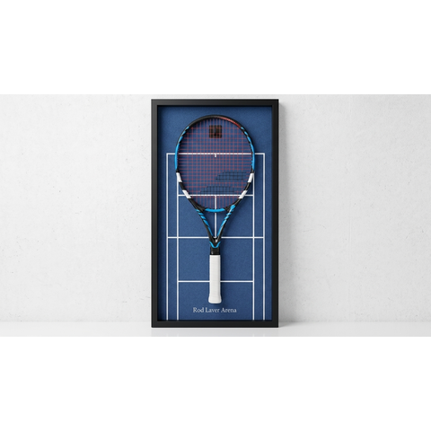 Quadro Decorativo Porta Raquete de Tênis Rod Laver Arena