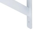 Ver imagem 4 de Suporte Mão Francesa Reforçada 40cm 50kg Aço Branco Kala