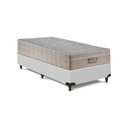 Ver imagem 1 de Cama Box com Colchão Solteiro Airtech Spring Pocket Molas Ensacadas Branco Ortobom