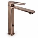 Ver imagem 3 de Torneira Doha Rose Gold Alta Aço Inox 304 Luxo Goldenx