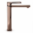 Ver imagem 2 de Torneira Doha Rose Gold Alta Aço Inox 304 Luxo Goldenx