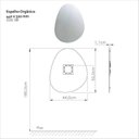 Ver imagem 4 de Lavabo com Espelho Orgânico 44x52cm Jade